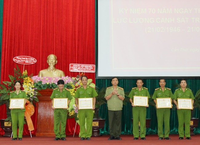 Kỷ niệm 70 năm ngày truyền thống lực lượng Cảnh sát truy nã tội phạm