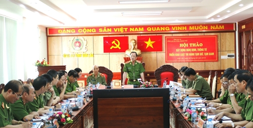 Hội thảo xây dựng Nghị định, Thông tư triển khai Luật Thi hành tạm giữ, tạm giam