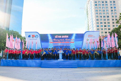 Tuổi trẻ TP Hồ Chí Minh ra quân chiến dịch tình nguyện hè