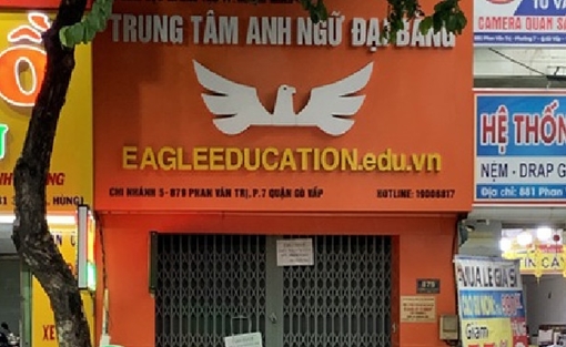 Thu hồi giấy phép thành lập Trung tâm Anh ngữ Đại Bàng 