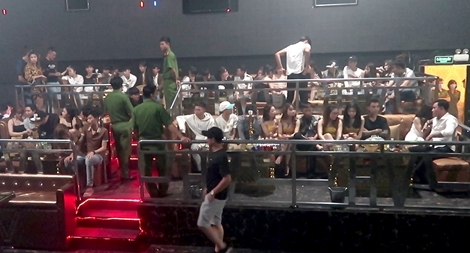 60 người dương tính với ma tuý tại quán bar