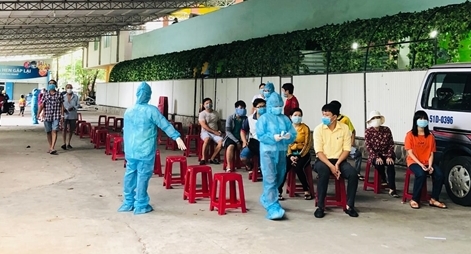 Người dân có thể khai báo y tế điện tử khi ra, vào quận Gò Vấp