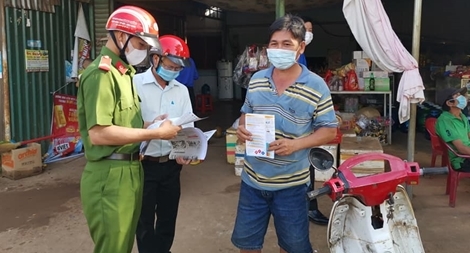 Bình Phước kiểm soát chặt các chợ để phòng chống dịch