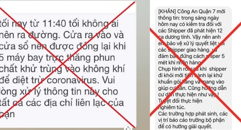 Cảnh giác với thông tin sai sự thật về dịch bệnh lan truyền trên mạng