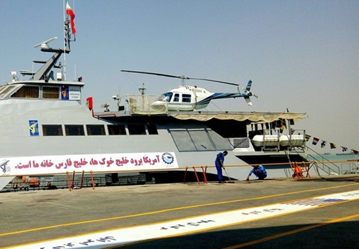 Iran hạ thủy tàu chiến Shahid Nazeri tấn công nhanh như “tia chớp”