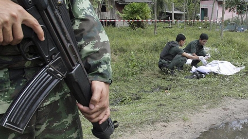Xả súng điên cuồng ở Nam Thái Lan