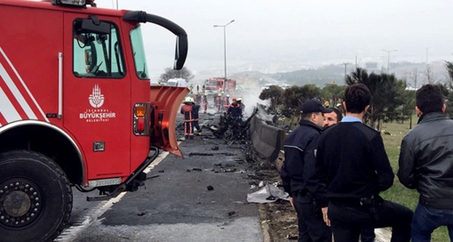 Trực thăng đâm vào tháp truyền hình Thổ Nhĩ Kỳ, tìm thấy 5 thi thể