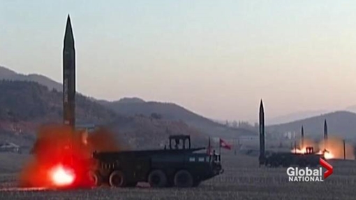 Triều Tiên lại nã hàng loạt tên lửa