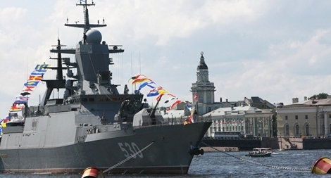  Nga hạ thủy tàu hộ tống tàng hình mới