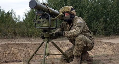 Quân đội Ukraina thử nghiệm thành công tên lửa mới chống xe tăng