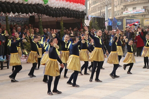 Người dân Aleppo kỷ niệm 1 năm giải phóng bất chấp khủng bố nã pháo