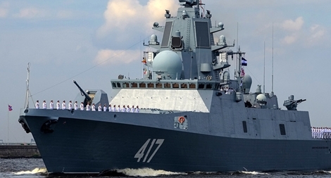 Vì sao Nga cải tiến tàu khám phá khoa học Gorhsky thành tàu hải quân?