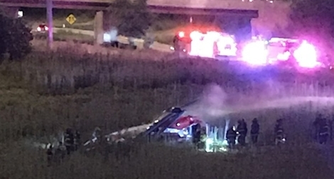 Trực thăng chở bệnh nhân rơi ở Chicago