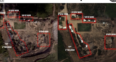 Israel không kích phá hủy hoàn toàn cơ sở quân sự Hamas ở Dải Gaza