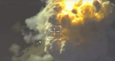 Video máy bay chiến đấu Nga dội “bão lửa” diệt khủng bố ở Idlib