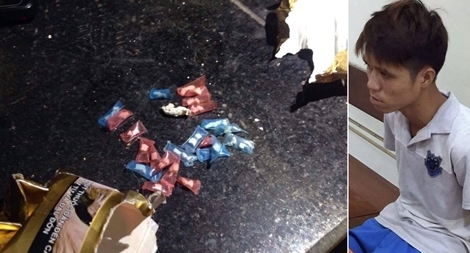 Giấu ma túy trong quần lót mang đi tiêu thụ 