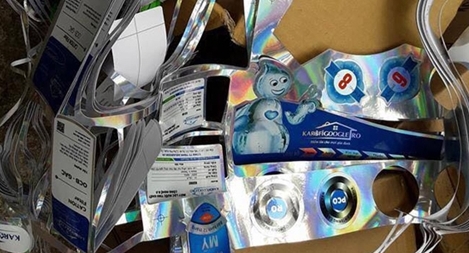 Mua lõi lọc nước giả, “gắn” nhãn mác xịn bán ra thị trường 