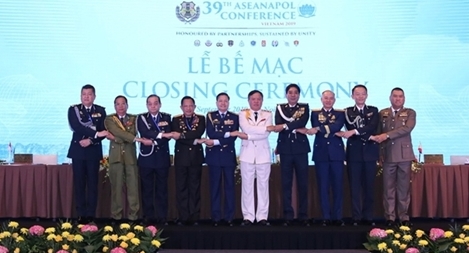 Bế mạc Hội nghị ASEANAPOL lần thứ 39