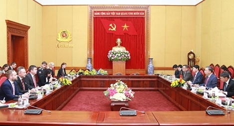 Việt Nam - Cộng hòa Czech tăng cường hợp tác đấu tranh phòng, chống các loại tội phạm