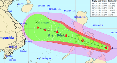 Chủ động ứng phó bão PHANFONE