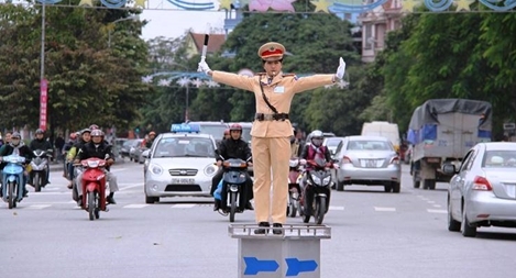 Phân luồng giao thông phục vụ lễ tang ba Liệt sỹ CAND hy sinh khi làm nhiệm vụ