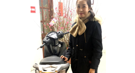 Bất ngờ nhận lại xe SH sau 1 năm bị mất