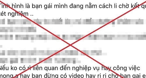 Tung tin bạn gái bị quấy rối tại khu cách ly, nam thanh niên "phải nộp"  phạt