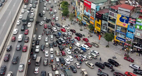 Cửa ngõ phía Nam Thủ đô ùn tắc do phương tiện cá nhân