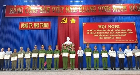  Thêm nhiều mô hình, điển hình tiên tiến về ANTT ở phố biển Nha Trang