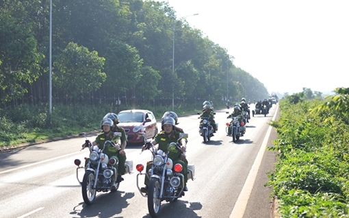 Công an Đắk Lắk ra quân thực hiện cao điểm tấn công, trấn áp tội phạm