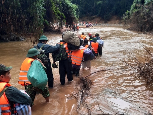 Tạm dừng tìm kiếm các nạn nhân mất tích ở thủy điện Rào Trăng 3