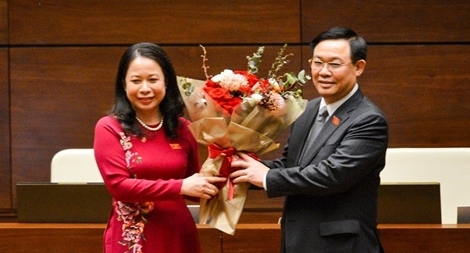 Quốc hội bầu đồng chí Võ Thị Ánh Xuân làm Phó Chủ tịch nước