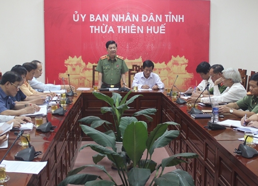 Kiểm tra công tác bảo đảm trật tự ATGT tại Thừa Thiên - Huế