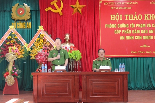 Huy động sức mạnh toàn xã hội vào cuộc đấu tranh phòng chống tội phạm