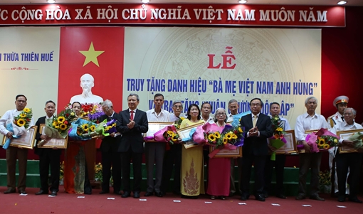 Truy tặng danh hiệu Bà mẹ Việt Nam anh hùng cho 108 mẹ
