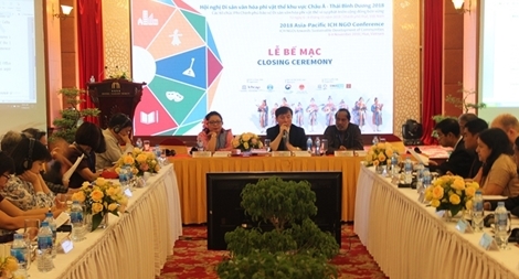 Thông qua tuyên bố chung về bảo vệ di sản văn hóa khu vực Châu Á - Thái Bình Dương