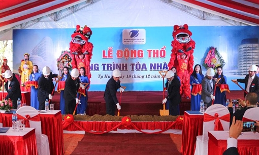 Khởi công xây dựng tòa nhà VNPT tại khu “đất vàng” TP Huế