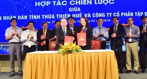 Tỉnh Thừa Thiên – Huế ký kết hợp tác chiến lược với nhiều doanh nghiệp lớn