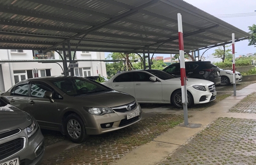 Chưa được cấp phép, doanh nghiệp ngang nhiên cho thuê bãi đỗ ôtô với giá cao