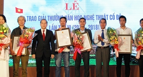56 tác phẩm, công trình văn học nghệ thuật được trao giải VHNT Cố đô 