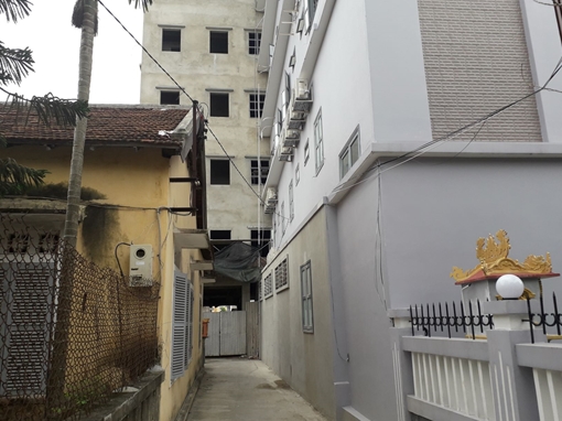 Một công trình cư xá ở Huế liên tiếp có nhiều vi phạm về xây dựng