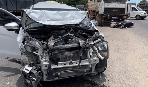 Xe tải ben gây tai nạn liên hoàn trên QL1A