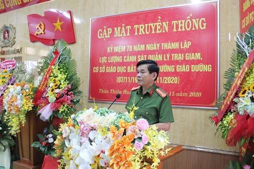 Trại tạm giam Công an các tỉnh tổ chức gặp mặt 70 năm ngày truyền thống