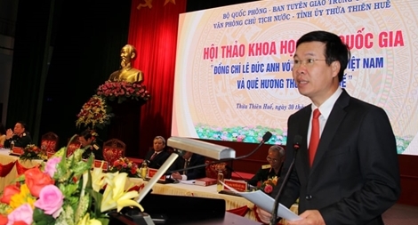 Đại tướng Lê Đức Anh với cách mạng Việt Nam và quê hương Thừa Thiên Huế