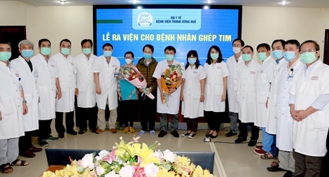 Bệnh nhân ghép tim xuyên Việt xuất viện