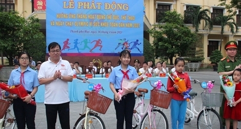 Công an TP Huế phát động Ngày chạy Olympic vì sức khỏe toàn dân