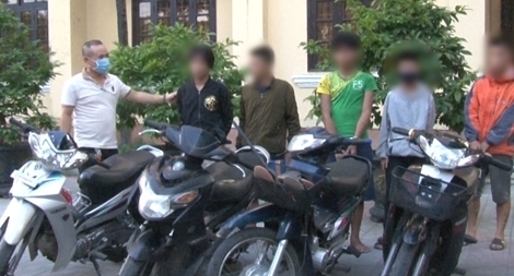 5 thiếu niên ‘đá xế’ lấy phương tiện đi trộm cắp
