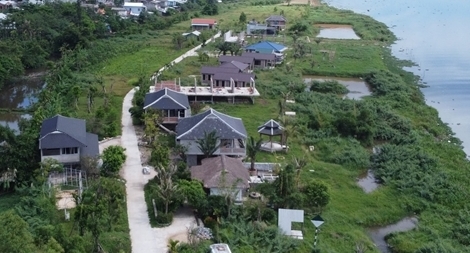 Nhiều công trình không phép mọc trên đất dự án nông nghiệp