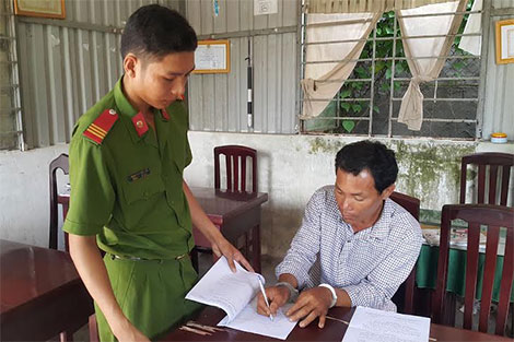 Đánh người trong cơn ghen, bắt viết giấy nợ 200 triệu