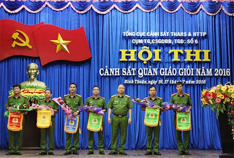 Hội thi quản giáo giỏi cụm 6 năm 2016